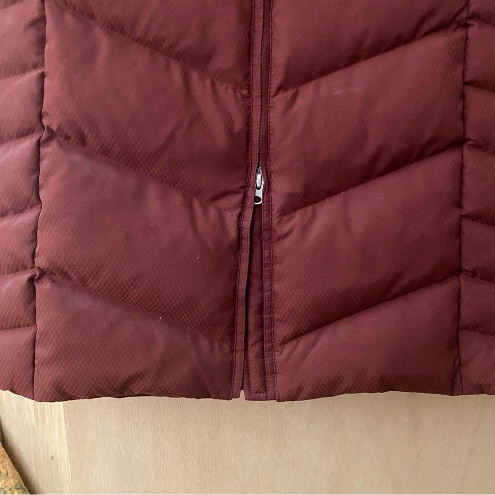 EDDIE BAUER SIZE SUN VALLEY DOWN DUFFLE COAT IN DARK SABLE SIZE PETITE LARGE - Picture 9 of 16